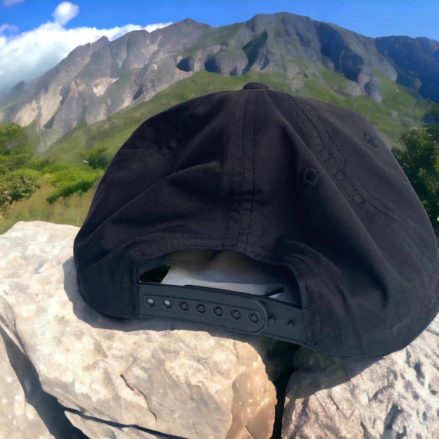 GRAMPS ROPE HAT BLACK