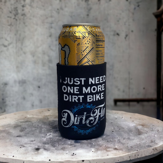 MAGNETIC KOOZIE - JUST ONE MORE DIRT BIKE