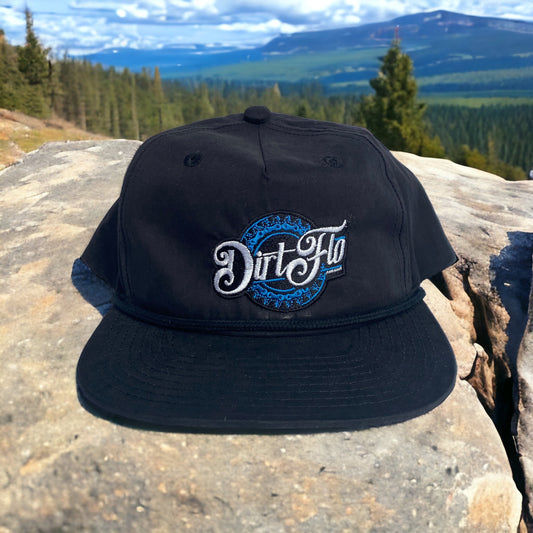 GRAMPS ROPE HAT BLACK