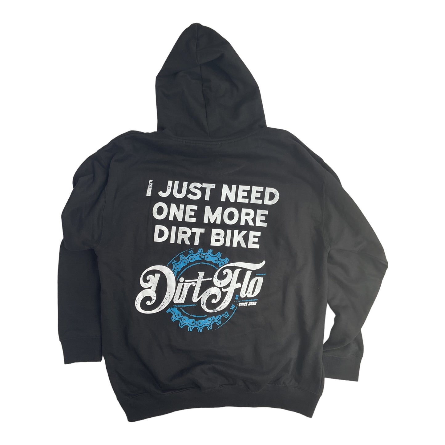 DIRT FLO HOODIE - JUST ONE MORE BIKE